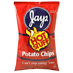 Jays Hot Stuff Potato Chips