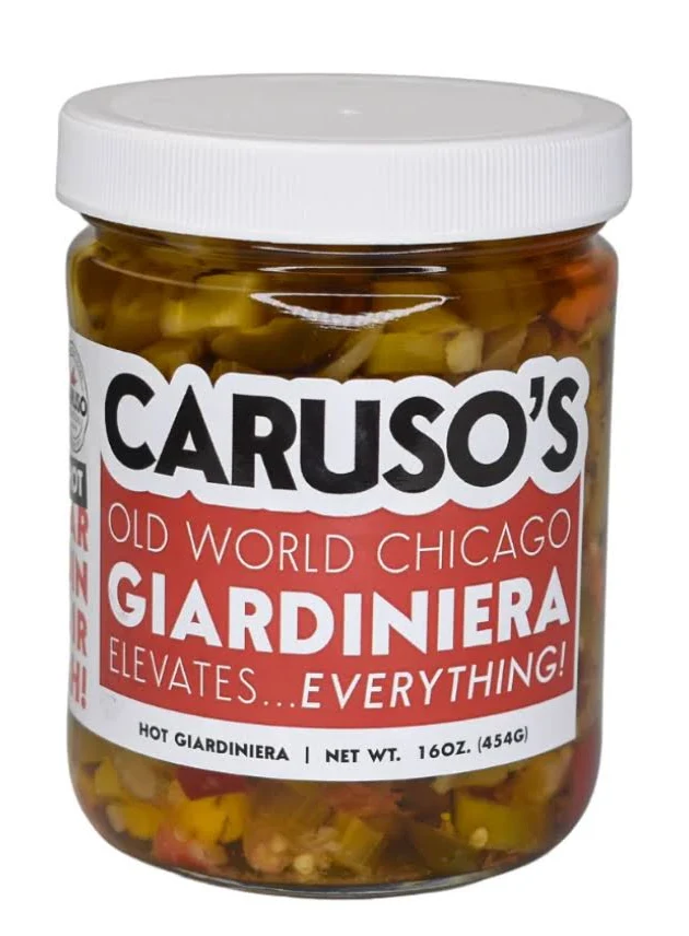 Caruso's Old World Chicago Hot Giardiniera (16 oz)