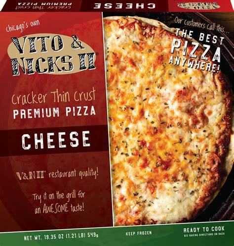 Vito & Nick's II Cracker Thin Crust Cheese Pizza