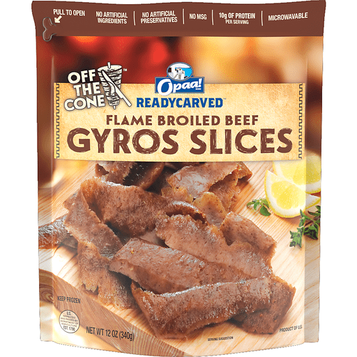 Opaa! Off The Cone Gyros Slices