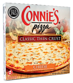 Connie's Classic Thin Crust Cheese Pizza