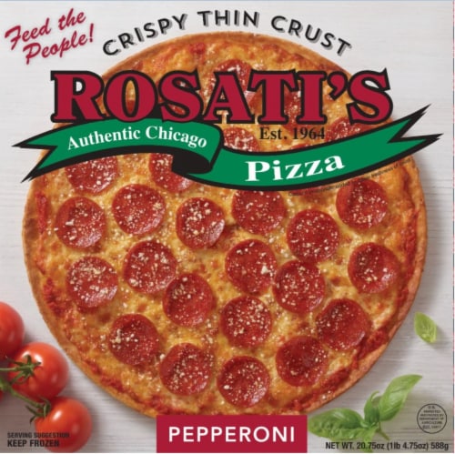 Rosati's Crispy Thin Crust Pepperoni Pizza
