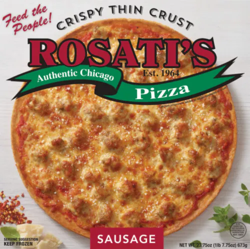 Rosati's Crispy Thin Crust Sausage Pizza