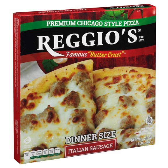 Reggio's Dinner Size Butter Crust Italian Sausage Pizza