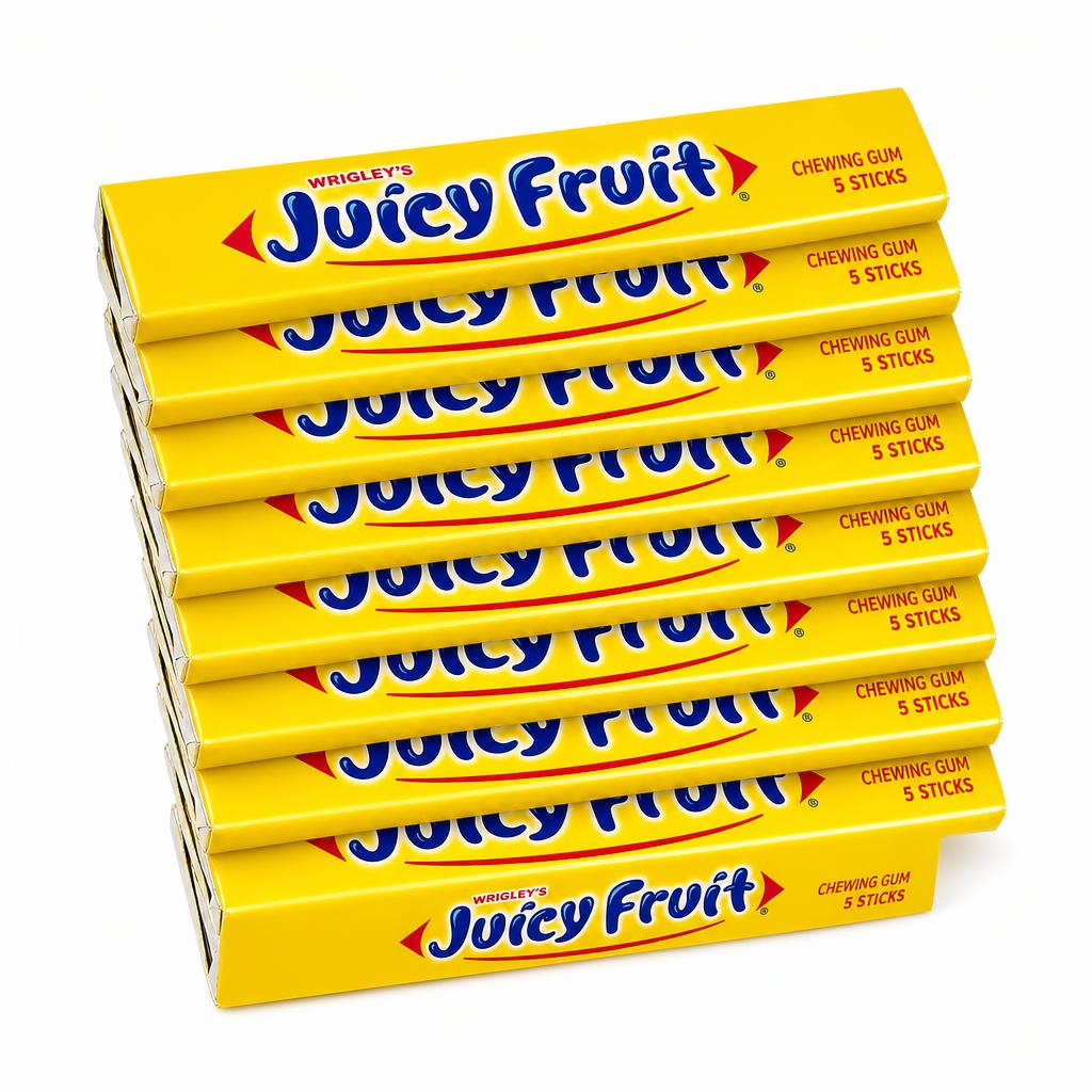 Wrigley's Juicy Fruit Gum — 10 Pack