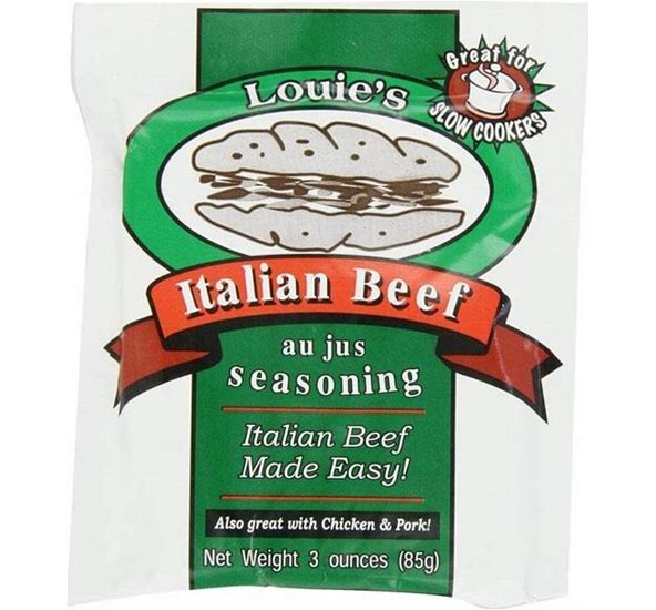 Louie's Italian Beef Au Jus Seasoning