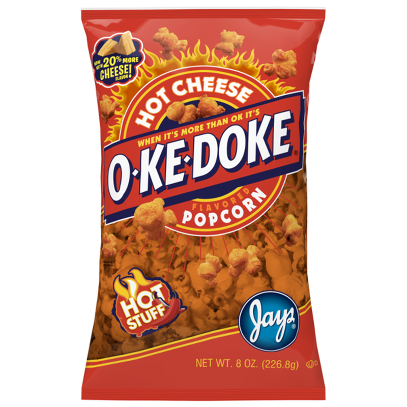 O-KE-DOKE Hot Cheese Popcorn