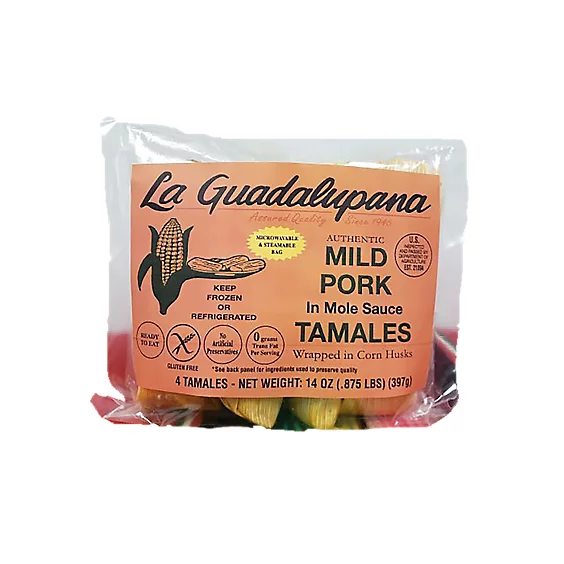 La Guadalupana Mild Pork Tamales