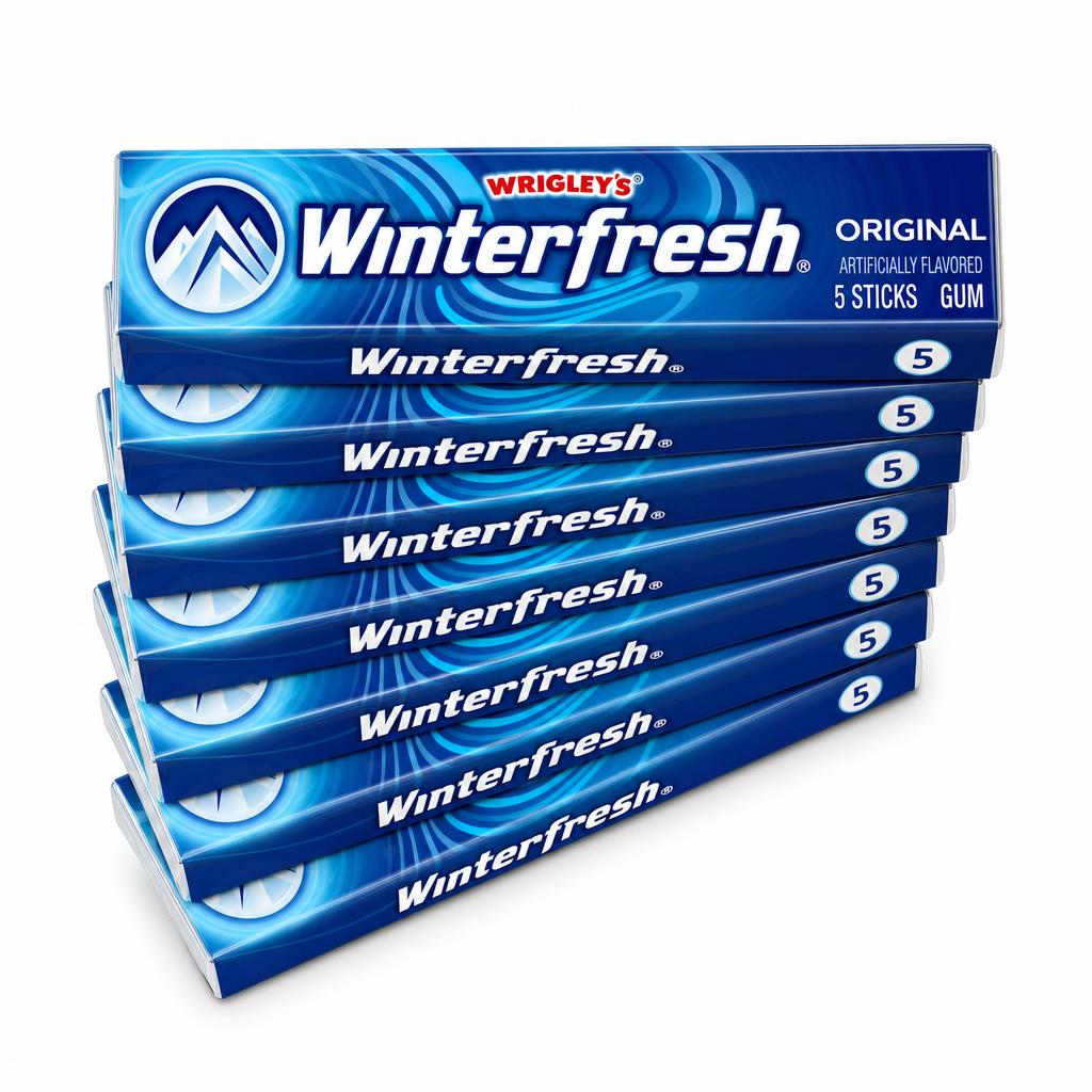 Wrigley's Winterfresh Gum — 10 Pack