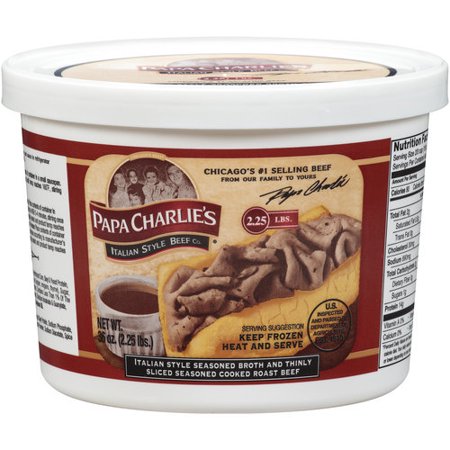 Papa Charlie's Italian Style Beef