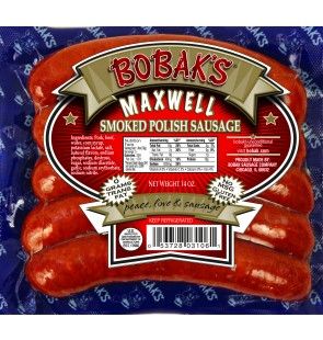 Bobak's Maxwell Smoked Polish Sausage